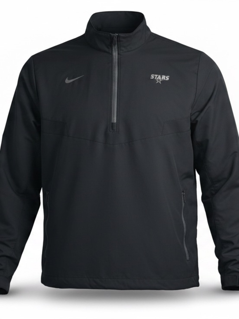 Nike Dri Fit Quarter Zip Pullover XL Black Athletic Jacket